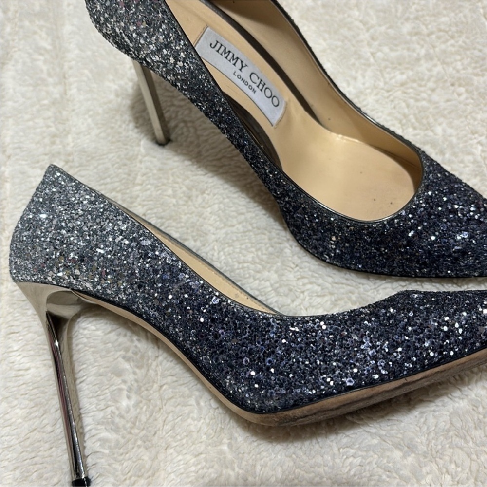 Jimmy Choo Heels 37.5 - Picture 4 of 12